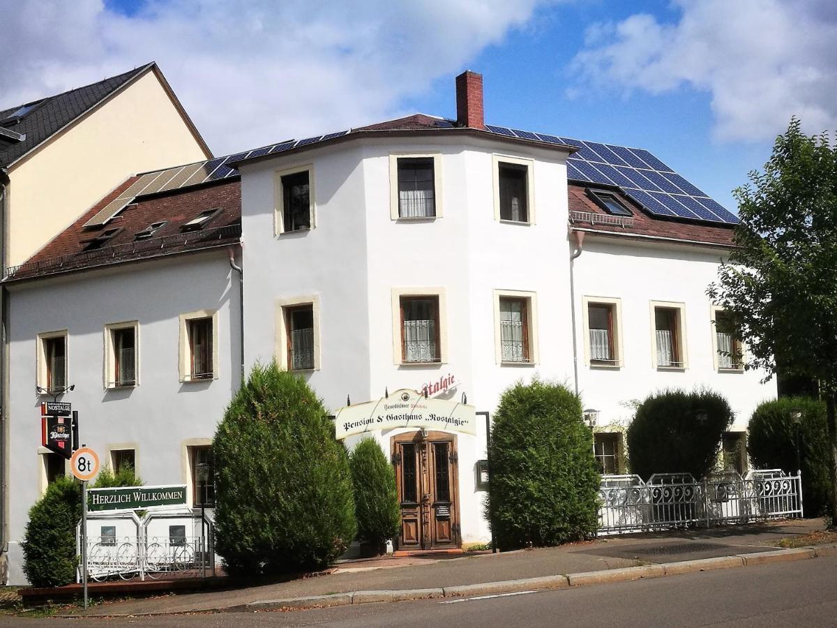 Pension & Gasthaus Nostalgie Bed and Breakfast Chemnitz Exterior foto